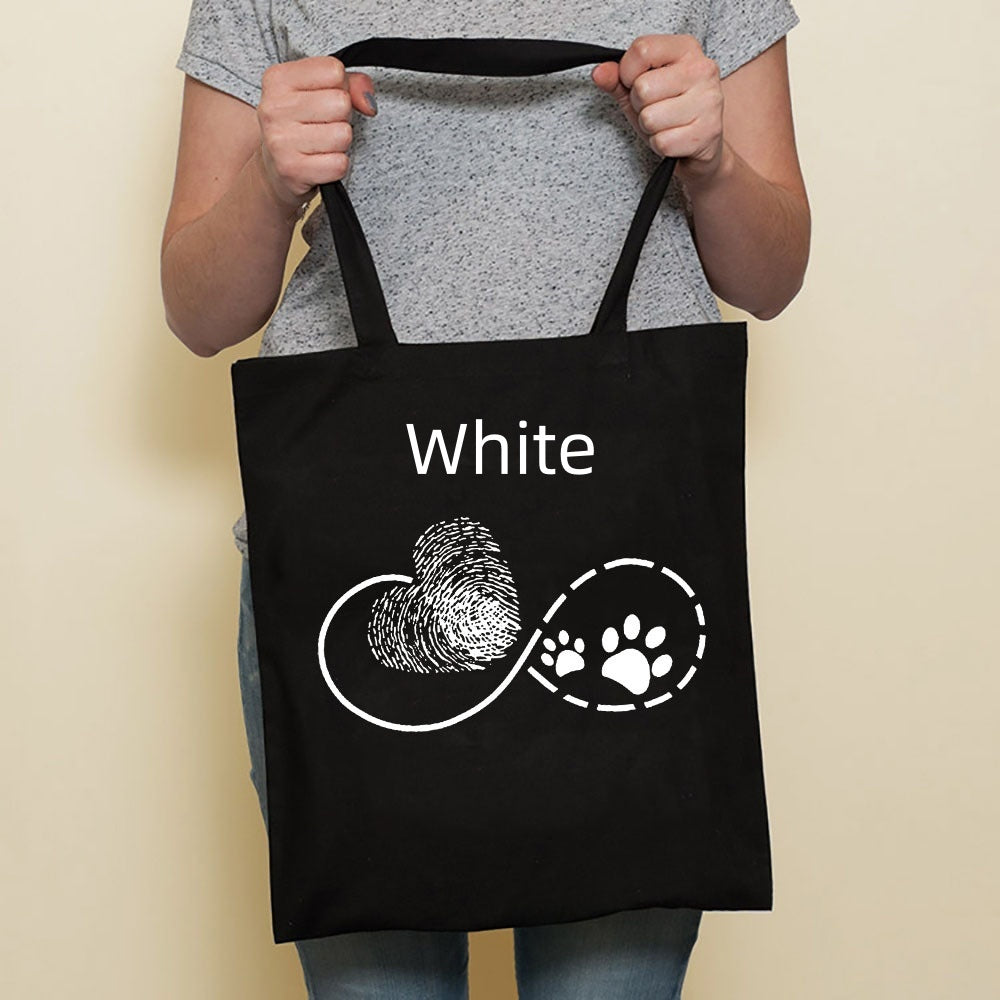Sausage Cute Pet Dog Printed Canvas Bag