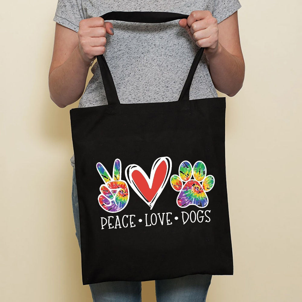 Sausage Cute Pet Dog Printed Canvas Bag