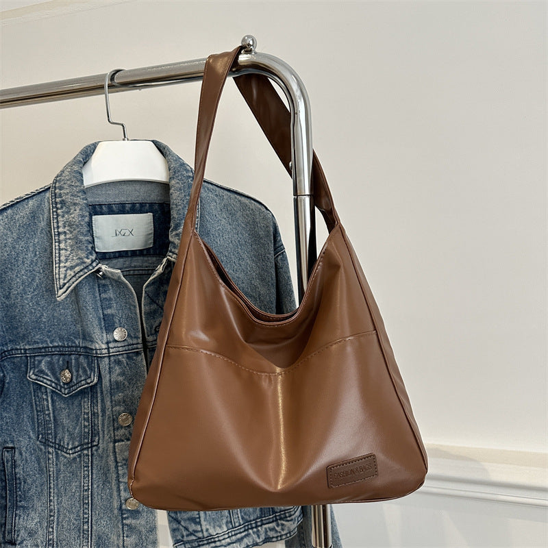 Retro Tote Bag Women's Large Capacity Korean Style
