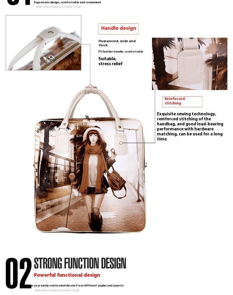 College Style Travel Bag Travel Handbag Waterproof