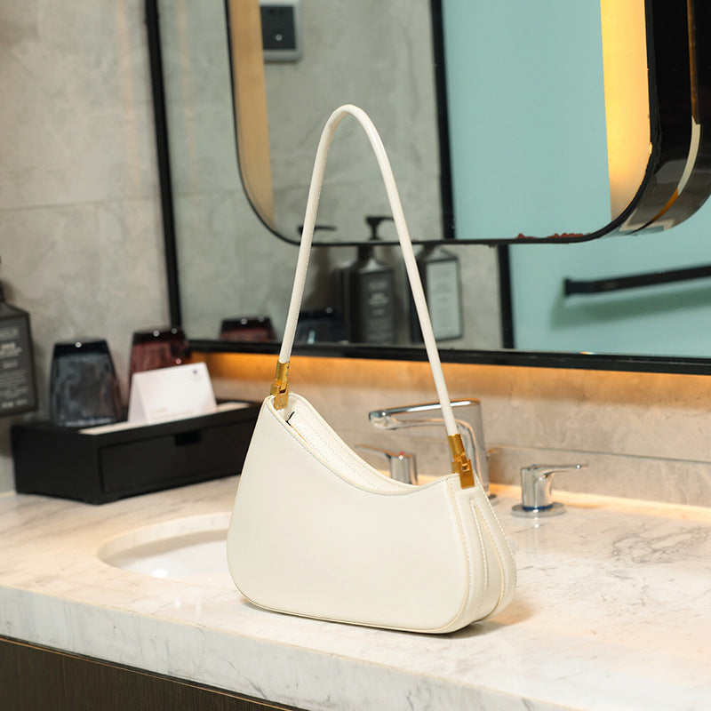 High-end Retro Commuter Underarm Bag Women's Niche High-grade Handbag