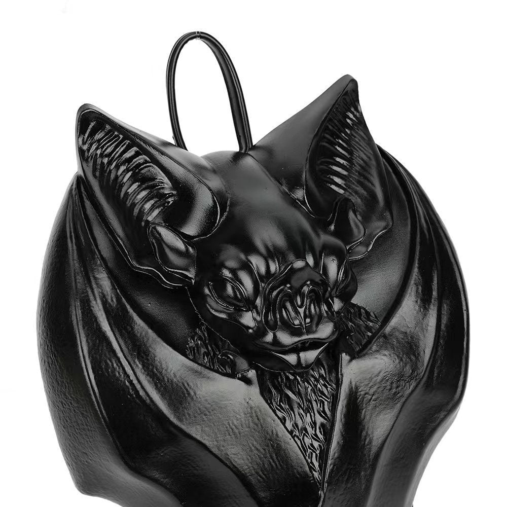 Gothic Style Dark Bat-shaped Chest Bag